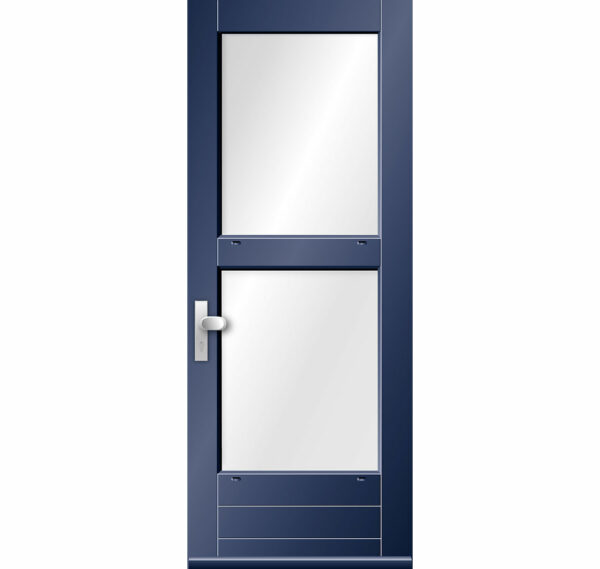 Voordeur met luxe borstwering stapeling 2622LX | Kegro Deuren