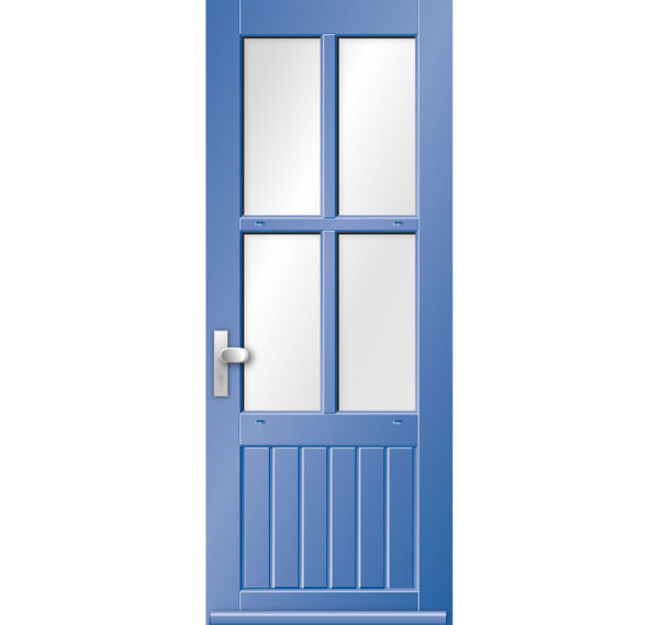 Hardhouten voordeur 6606N | KEGRO Deuren