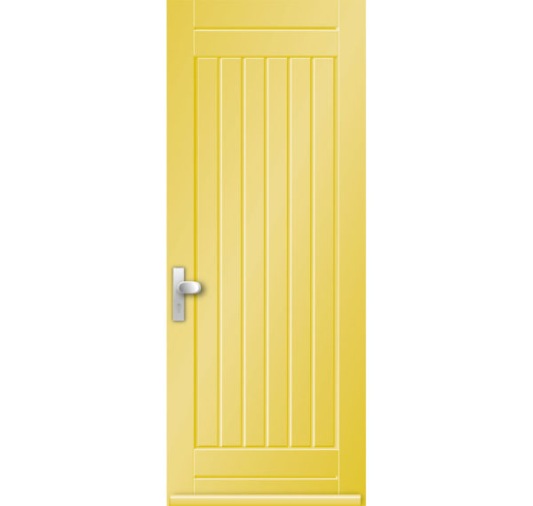 Hardhouten voordeur 6610N | KEGRO Deuren