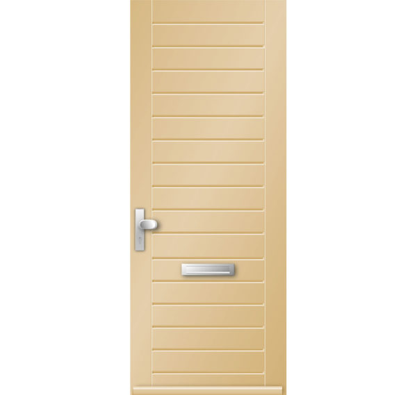 Hardhouten voordeur 6612N | KEGRO Deuren