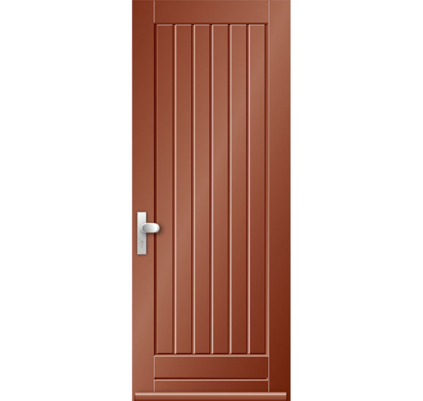 Hardhouten voordeur 6613N | KEGRO Deuren