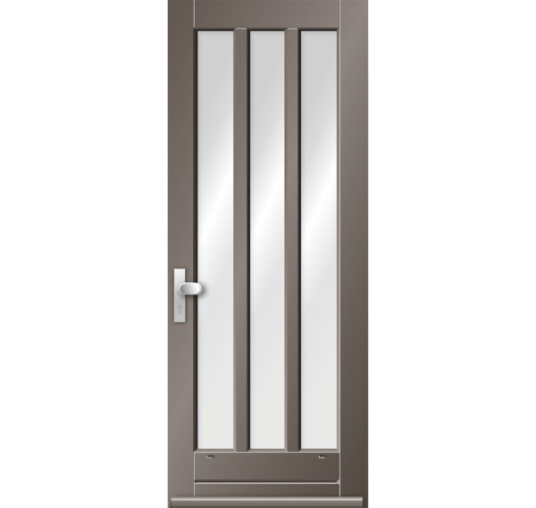 Hardhouten voordeur 6656N | KEGRO Deuren