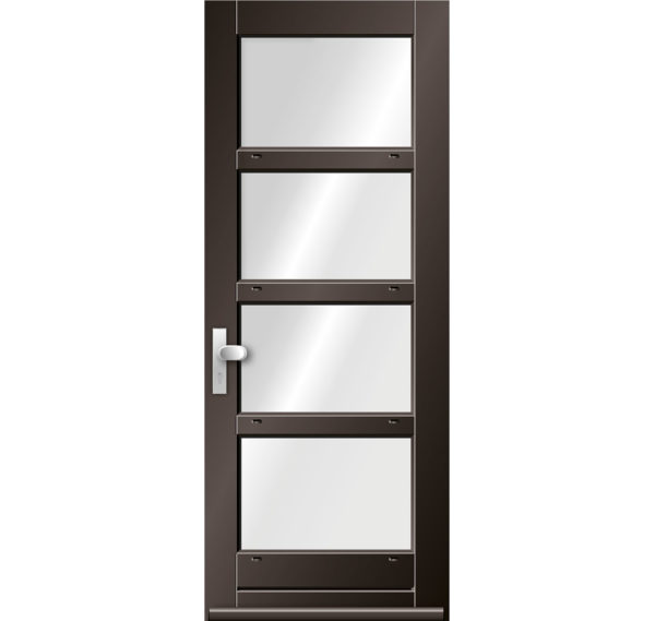 Hardhouten voordeur 6660N | KEGRO Deuren