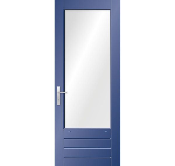 Hardhouten achter- en balkondeur 7654N | Kegro Deuren