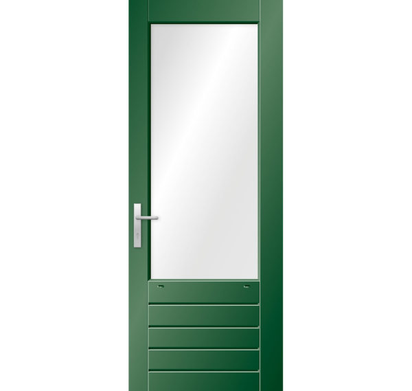 Hardhouten achter- en balkondeur 7668N | Kegro Deuren