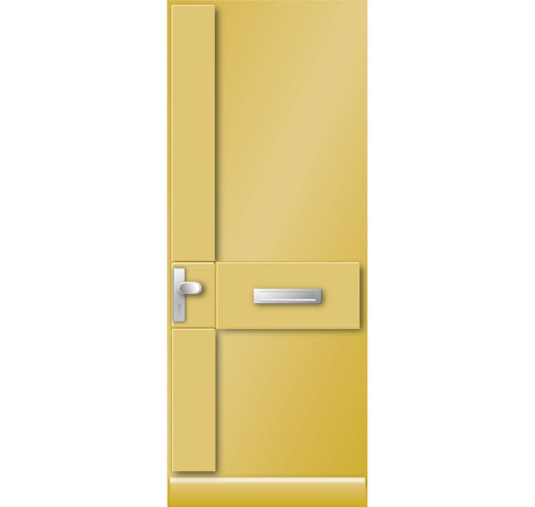 Moderne geïsoleerde voordeur 9401N | Kegro Deuren
