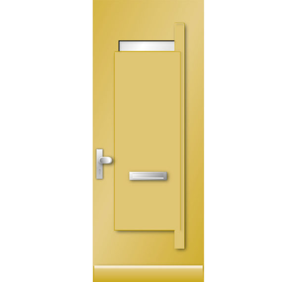 Jaren 30 geïsoleerde voordeur 9501N | Kegro Deuren