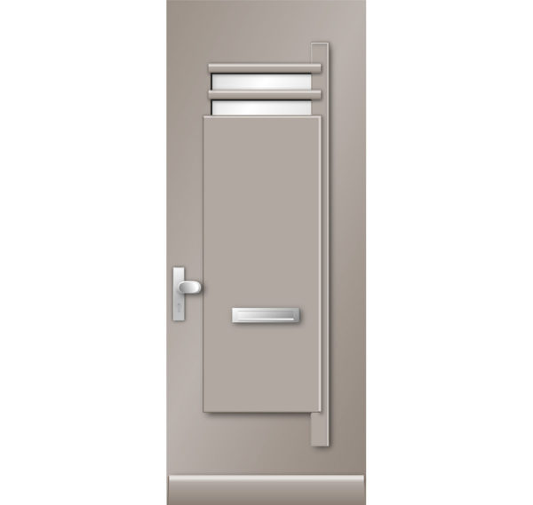 Jaren 30 geïsoleerde voordeur 9503N | Kegro Deuren