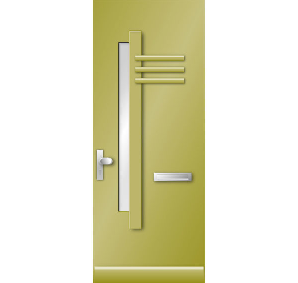 Jaren 30 geïsoleerde voordeur 9505N | Kegro Deuren
