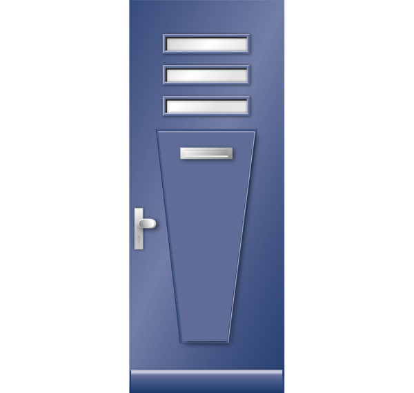 Jaren 30 geïsoleerde voordeur 9580N