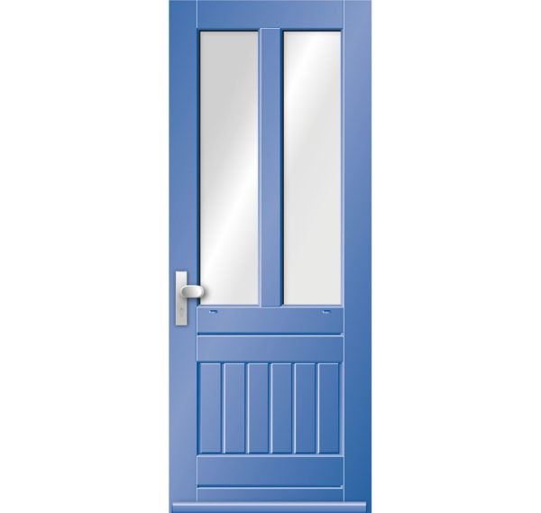 Hardhouten voordeur 9609N | KEGRO Deuren