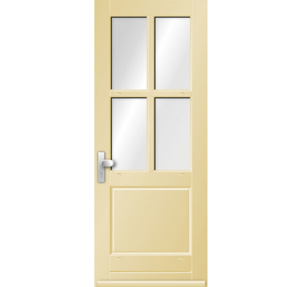 Hardhouten voordeur 9616N | KEGRO Deuren