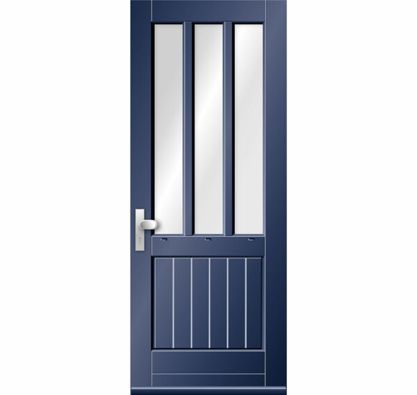 Voordeur met luxe borstwering stapeling 9621SPLX | Kegro Deuren