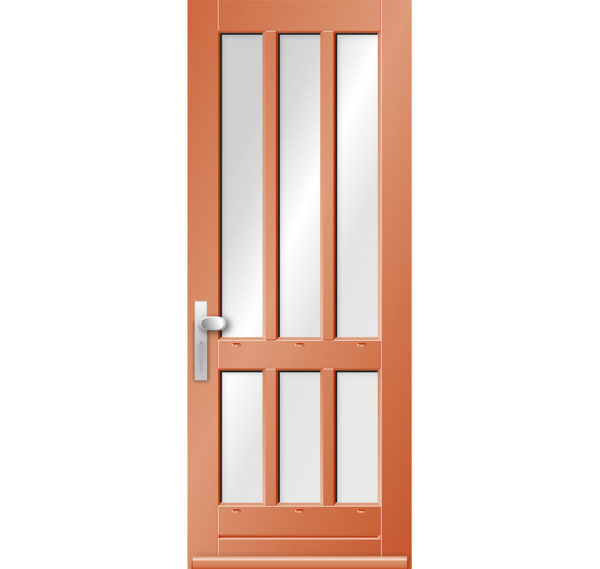 Hardhouten voordeur 9622N | KEGRO Deuren