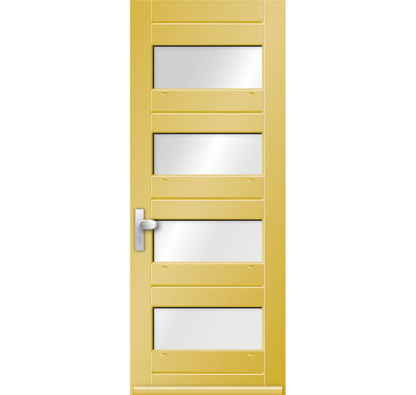 Hardhouten voordeur 9624N | KEGRO Deuren