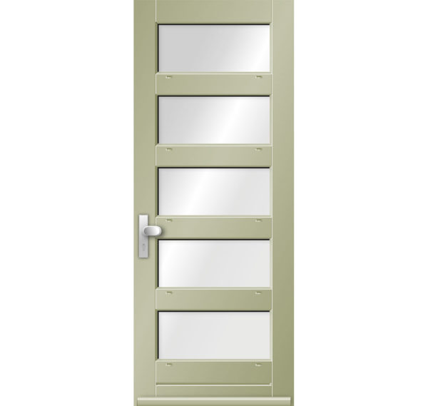 Hardhouten voordeur 9627N | KEGRO Deuren