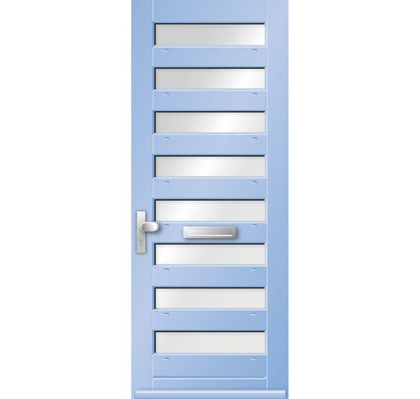 Hardhouten voordeur 9628N | KEGRO Deuren