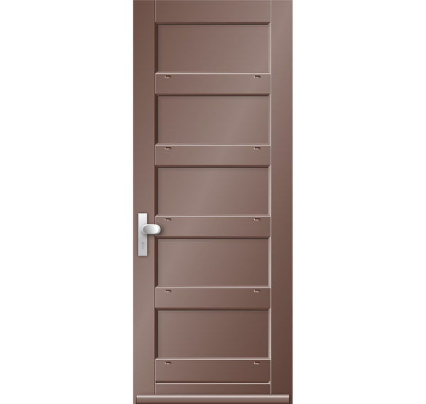 Hardhouten voordeur 9629N | KEGRO Deuren