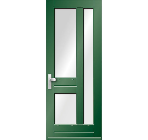 Hardhouten voordeur 9631N | KEGRO Deuren