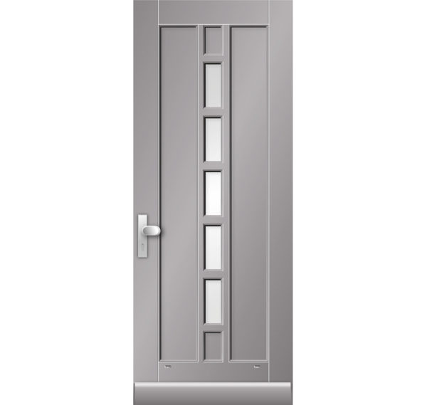Hardhouten voordeur 9632N | KEGRO Deuren
