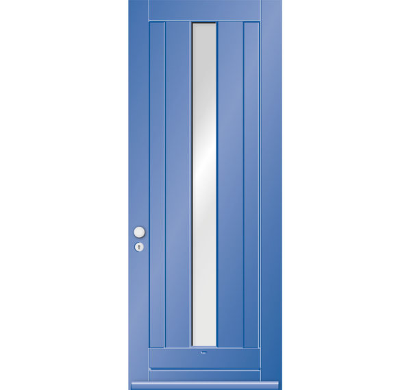 Hardhouten voordeur 9637N | KEGRO Deuren