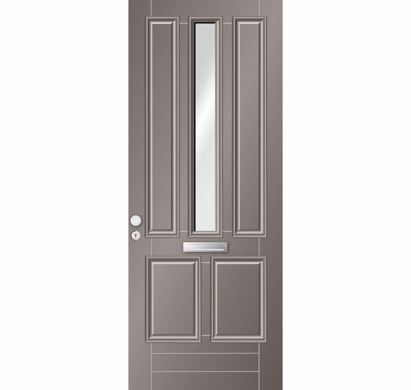 Hardhouten voordeur 9641N | KEGRO Deuren