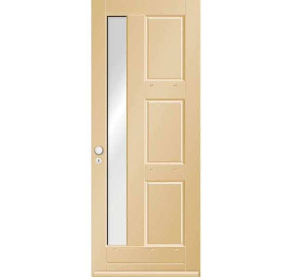 Hardhouten voordeur 9642N | KEGRO Deuren