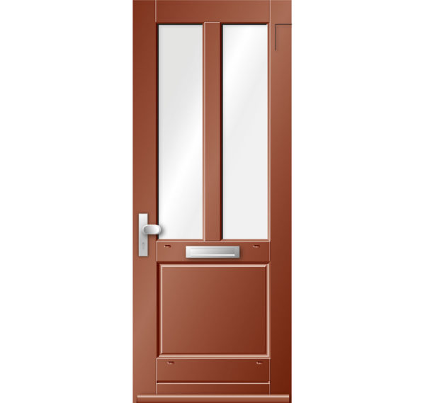 Hardhouten voordeur 9645N | KEGRO Deuren