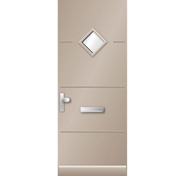 Moderne geïsoleerde voordeur 9801N | Kegro Deuren
