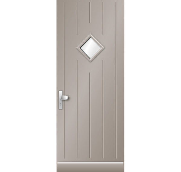 Moderne geïsoleerde voordeur 9802N | Kegro Deuren