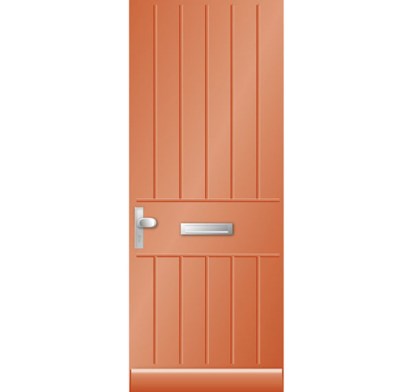 Moderne geïsoleerde voordeur 9821N | Kegro Deuren