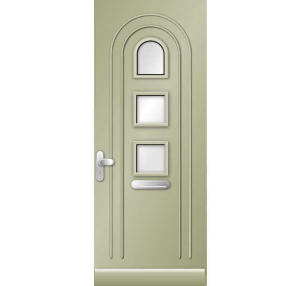 Jaren 30 geïsoleerde voordeur 9825N | Kegro Deuren