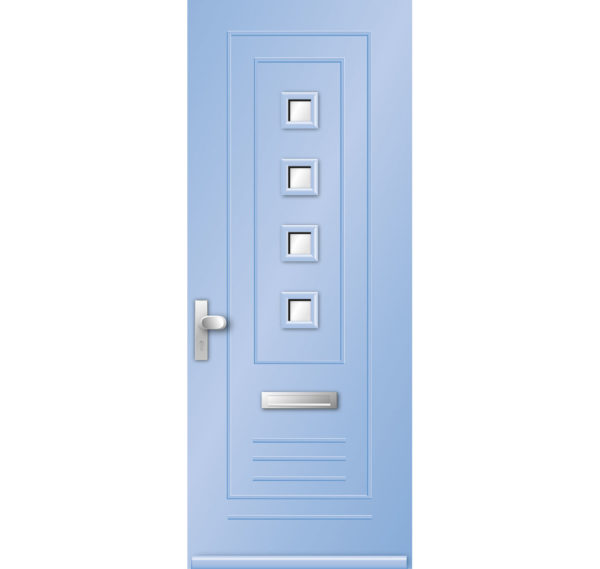 Jaren 30 geïsoleerde voordeur 9827N | Kegro Deuren
