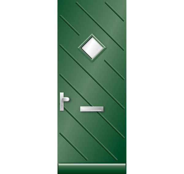 Moderne geïsoleerde voordeur 9832N | Kegro Deuren