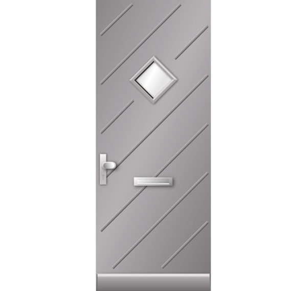 Moderne geïsoleerde voordeur 9833N | Kegro Deuren