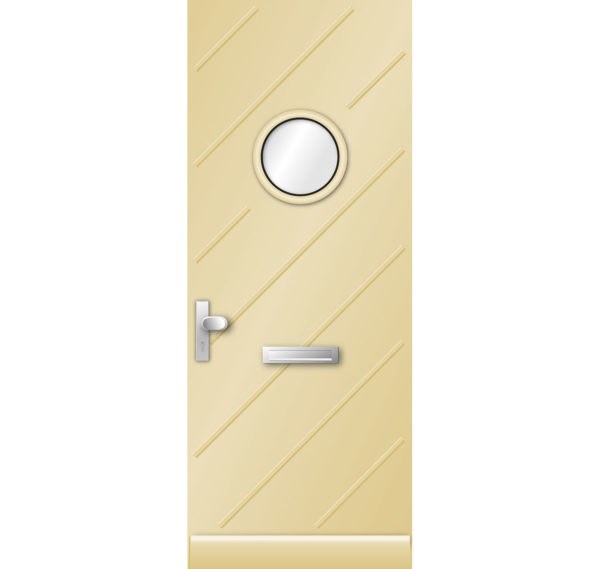 Moderne geïsoleerde voordeur 9835N | Kegro Deuren