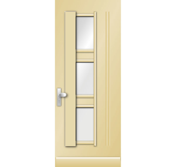 Jaren 30 geïsoleerde voordeur 9843N | Kegro Deuren