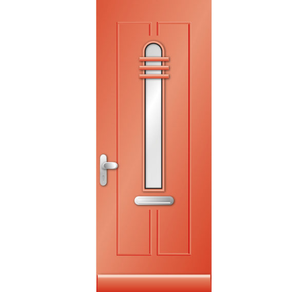 Jaren 30 geïsoleerde voordeur 9862N | Kegro Deuren