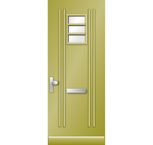Jaren 30 geïsoleerde voordeur 9863N | Kegro Deuren
