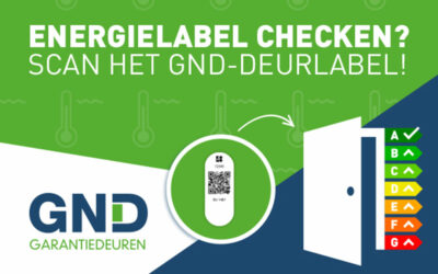 GND-label bewijs voor isolatiewaarde deur