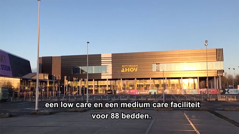 Noodhospitaal Ahoy Rotterdam